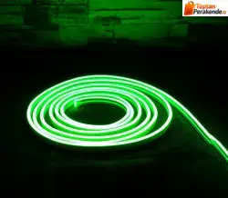 ACK AS03-00605 10W/mt 12V Neon Hortum Led Yeşil Işık IP65